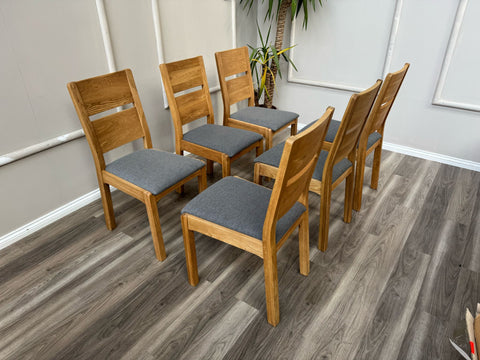 Branded Wooden Rustic Oak Dining Chairs