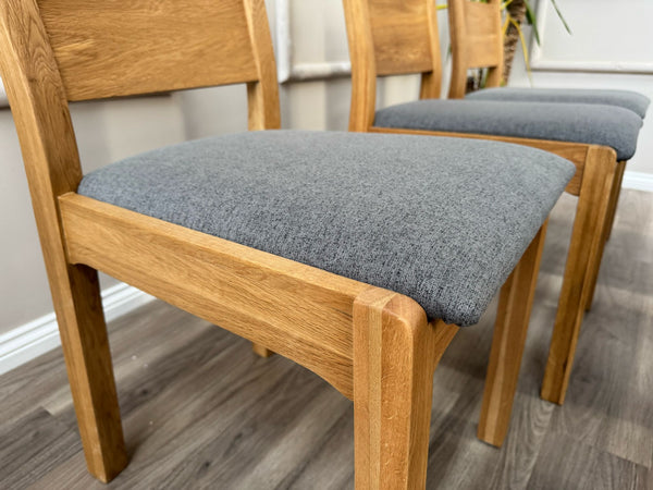 Branded Wooden Rustic Oak Dining Chairs