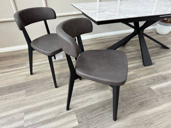 Siren Connubia Dining Chair Faux Leather Italian Design Stylish Kitchen Chairs