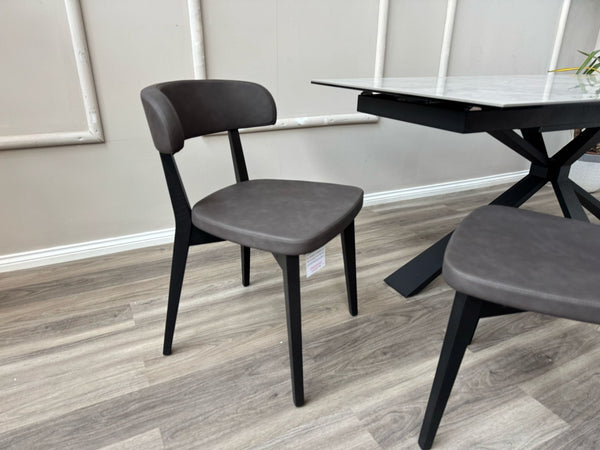 Siren Connubia Dining Chair Faux Leather Italian Design Stylish Kitchen Chairs