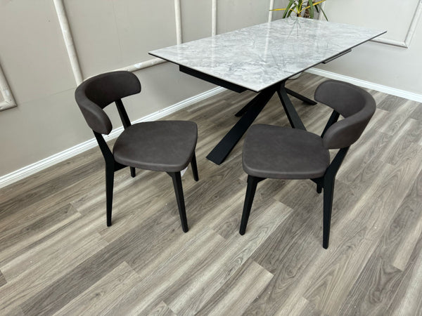 Siren Connubia Dining Chair Faux Leather Italian Design Stylish Kitchen Chairs