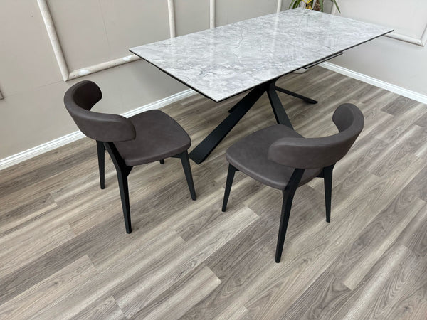 Siren Connubia Dining Chair Faux Leather Italian Design Stylish Kitchen Chairs