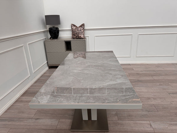 Furniture Village Grigio Small Extending Dining Table marble-effect ceramic top8