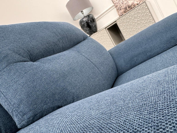 Furniture Village Touch Blue Fabric Armchair Delivery May Be Possible6