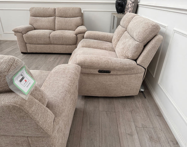Furniture Village Serene 2+2+2 Seater Sofa Set Power Recliner, Lumbar & Headrest19