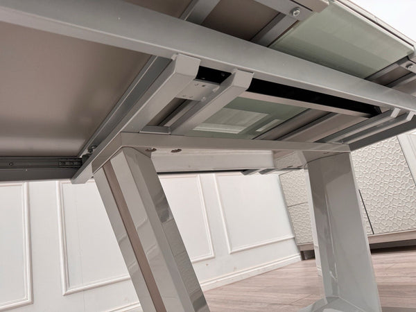 Furniture Village Grigio Small Extending Dining Table marble-effect ceramic top3