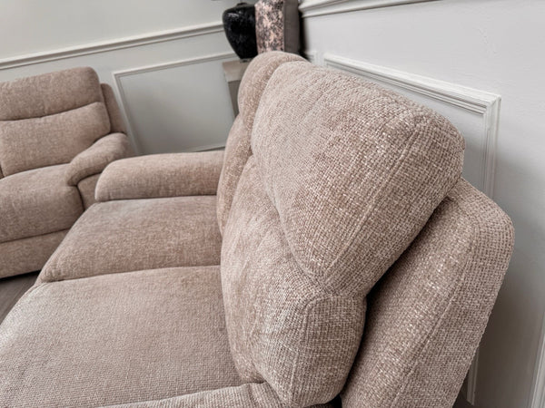 Furniture Village Serene 2+2+2 Seater Sofa Set Power Recliner, Lumbar & Headrest8