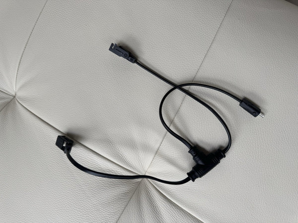 Genuine High Quality Electric Recliner Splitter Y Lead Cable 2 Pin For Sofa1