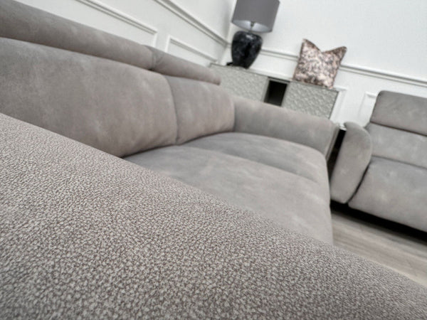 Furniture Village Gisella Grey 3 + 2 Seater Sofa Set Adjustable Headrests15