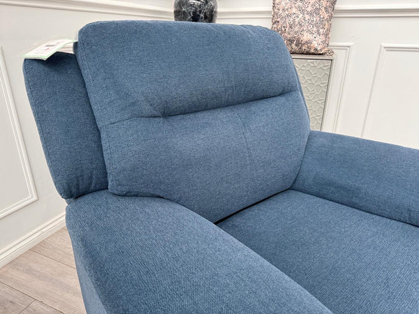 Furniture Village Touch Blue Fabric Armchair Delivery May Be Possible9