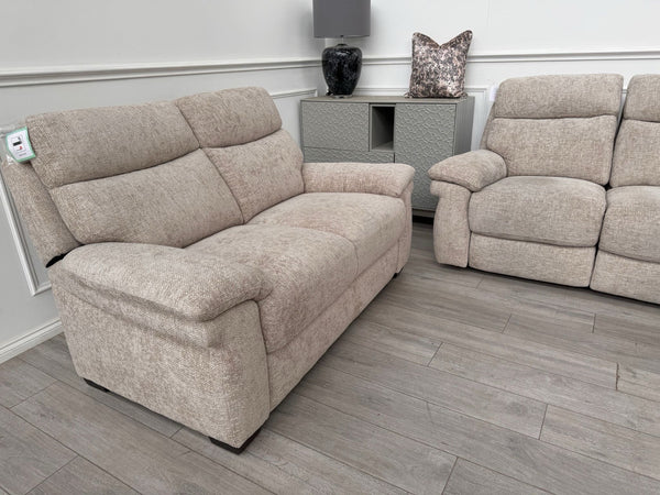 Furniture Village Serene 2+2+2 Seater Sofa Set Power Recliner, Lumbar & Headrest7