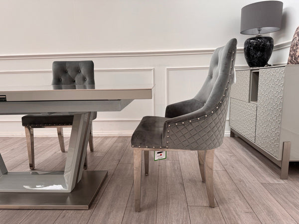 Furniture Village Grigio Large Extending Dining Table marble-effect ceramic top15