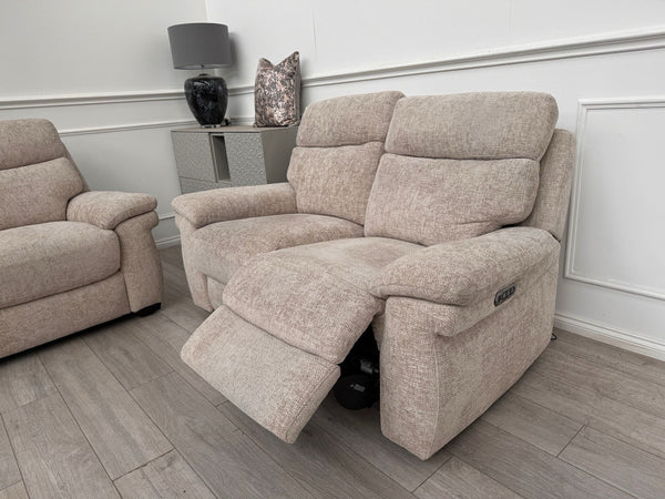 Furniture Village Serene 2+2+2 Seater Sofa Set Power Recliner, Lumbar & Headrest22