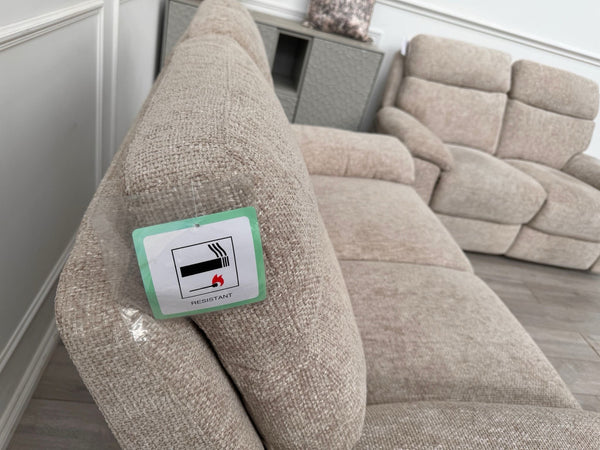 Furniture Village Serene 2+2+2 Seater Sofa Set Power Recliner, Lumbar & Headrest18