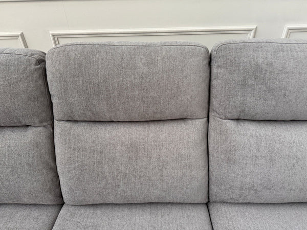 Furniture Village TOUCH Grey Fabric 3 Seater Manual Recliner Sofa15